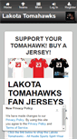 Mobile Screenshot of lakotatomahawks.com